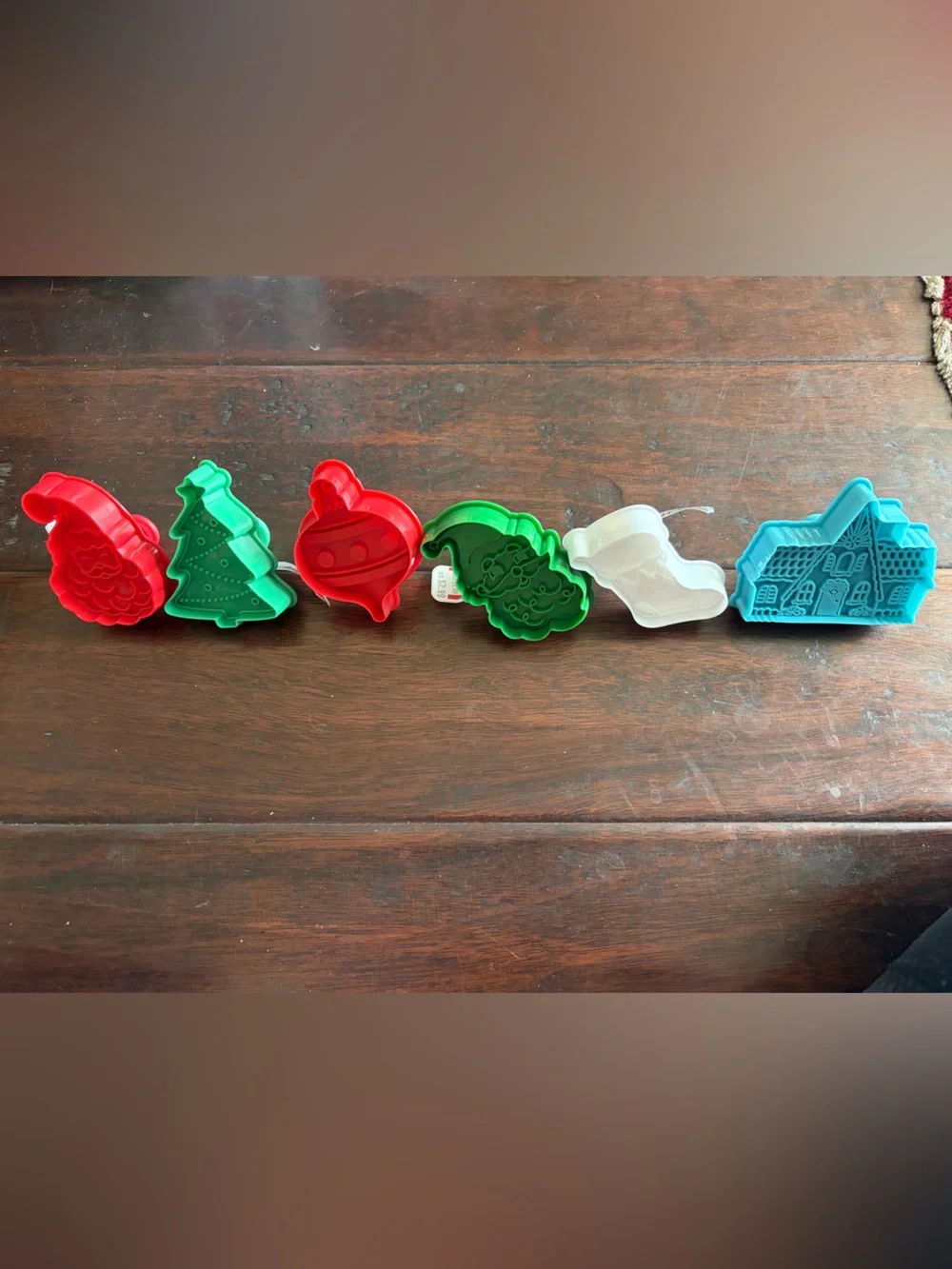 Celebrate It Holiday Cookie Stamp Set - Red, Green, White, Blue